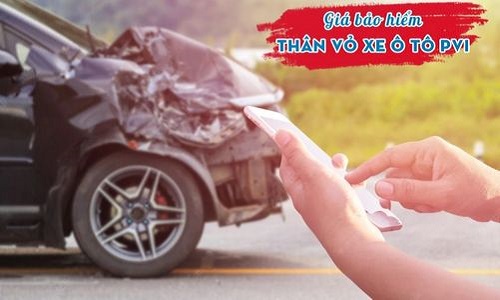 Bảng giá bảo hiểm thân vỏ xe ô tô PVI cho các loại xe năm 2024